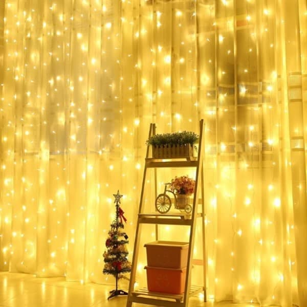 LED-istappsljus Varmvit - 95 LED (3 meter)
