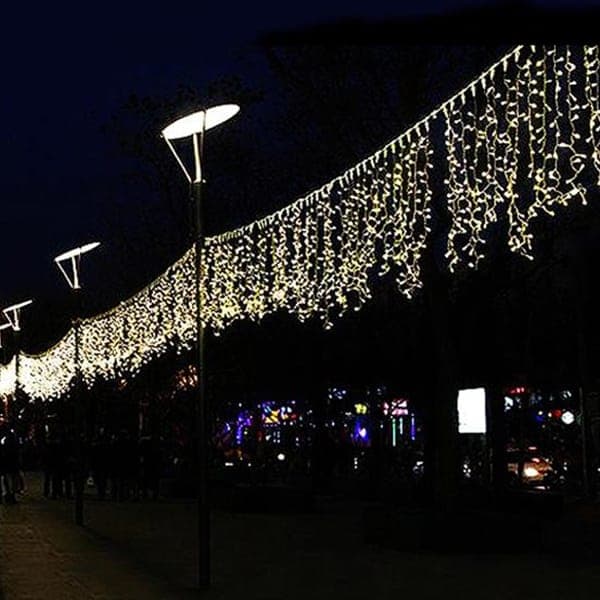 LED-istappsljus Varmvit - 95 LED (3 meter)