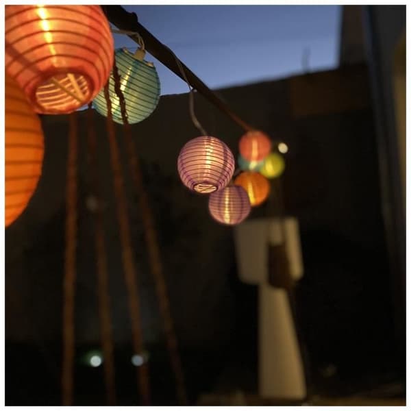 Solar LED Garland - XANLITE - 5m - Multicolor - Solar energy - Outdoor
