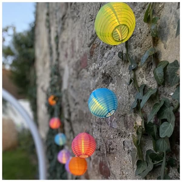 Solar LED Garland - XANLITE - 5m - Multicolor - Solar energy - Outdoor