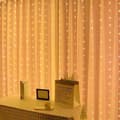Miniatyrbild 3 av 7: OBOSOE USB-drivna gardinljus LED – 8 lägen, solcellsladdning, vattentäta festljus