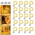 Miniatyrbild 1 av 5: Lollanda 30 LED Ljusslinga 3 m, Dekorativa Ljus – batteridriven, Varmvit/Flerfärgad, Vattentät, 12/20-pack