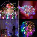 Miniatyrbild 5 av 5: Lollanda 30 LED Ljusslinga 3 m, Dekorativa Ljus – batteridriven, Varmvit/Flerfärgad, Vattentät, 12/20-pack