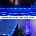 Pikkukuva 5 / 5: Lollanda Outdoor String Light 50 LED, paristokäyttöinen valonauha 5 m, IP67 vedenpitävä, kaukosäädin, 8 tilaa, terassille ja juhliin