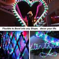 Pikkukuva 3 / 5: Lollanda Outdoor String Light 50 LED, paristokäyttöinen valonauha 5 m, IP67 vedenpitävä, kaukosäädin, 8 tilaa, terassille ja juhliin