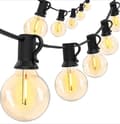 Miniatyrbillede 1 af 8: OBOSOE LED String Light Udendørs 30m – Vandtæt String Light med 104 G40 pærer til have og terrasse