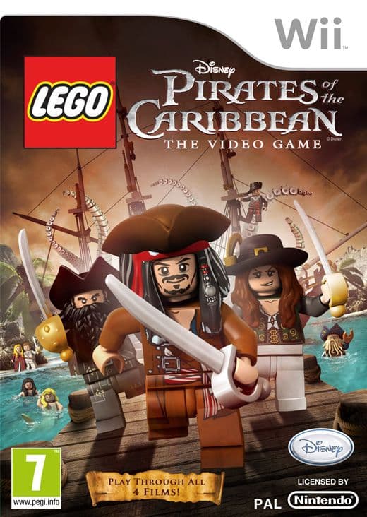 LEGO Pirates of the Caribbean: The Video Game - Nintendo Wii (brugt)
