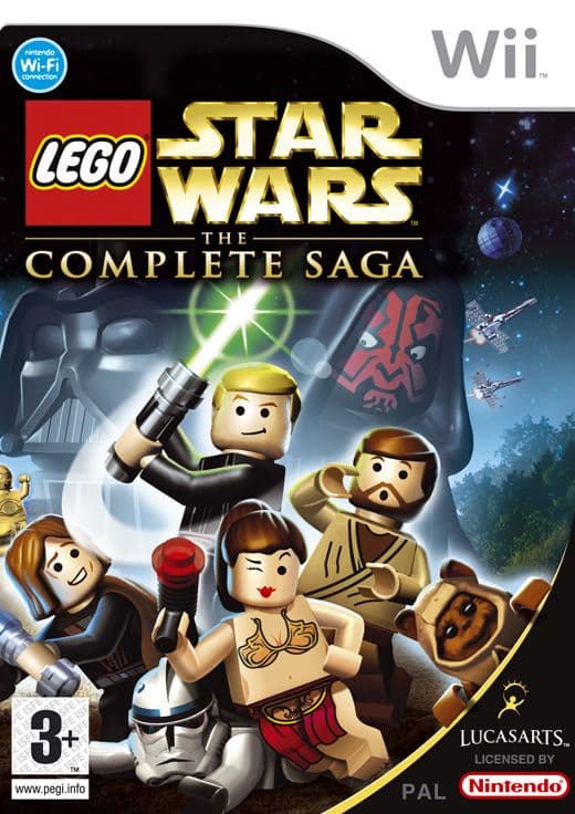Lego Star Wars 1 & 2 Complete Saga - Nintendo Wii (brukt)