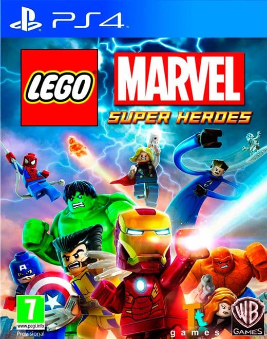 Lego Marvel Super Heroes - Playstation 4 (kÃ¤ytetty)