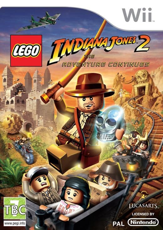LEGO Indiana Jones 2 The Adventure Continues  - Nintendo Wii (kÃ¤ytetty)