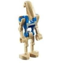 Lego Figurer Star Wars 2st Battle Droid Blå/vit STW1-12