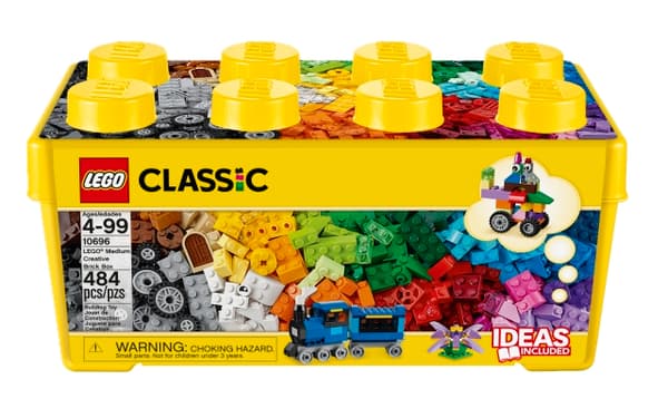 LEGO Fantasilåsekasse mellom, LEGO Classic (10696)