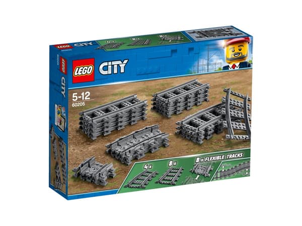 Skinner og svinger, LEGO City Trains (60205)