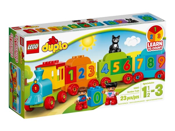 LEGO DUPLO 10847 Tog med tal