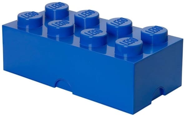 LEGO Room Copenhagen förvaringskloss 8 behållare blå (RC40041731)