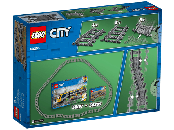 LEGO City 60205 Raiteet