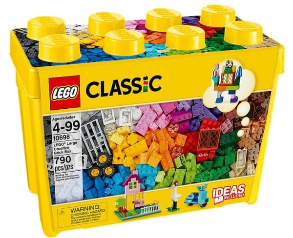LEGO Classic 10698 Fantasiklosslåda stor