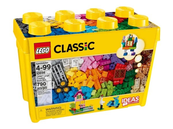 LEGO Classic 10698 Fantasiklosslåda stor