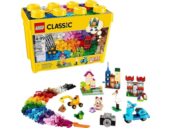 LEGO Classic 10698 Fantasiklosslåda stor