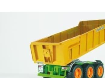 Bruder Joskin tipping trailer toy