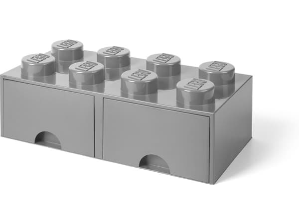 LEGO Room Copenhagen Brick Drawer 8 pojemnik szary (RC40061740)