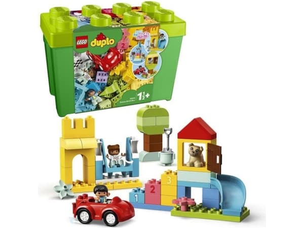 LEGO DUPLO 10914 Ylellinen laatikko, jossa on tiiliä