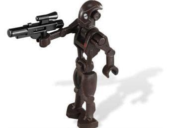 Lego Figurer Star Wars 1st Commando Droid Brun STW1-9