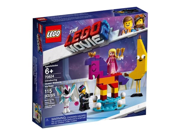 LEGO MOVIE 2 70824 - Kuningatar Watevra Wa'Nabin esittelyssä