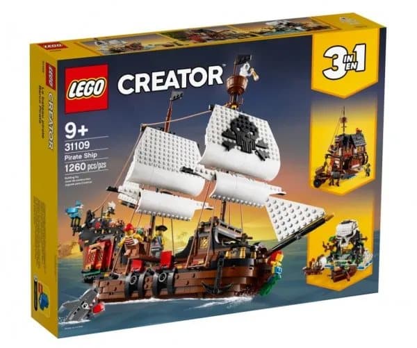 LEGO Creator 3-in-1 31109 Merirosvolaiva