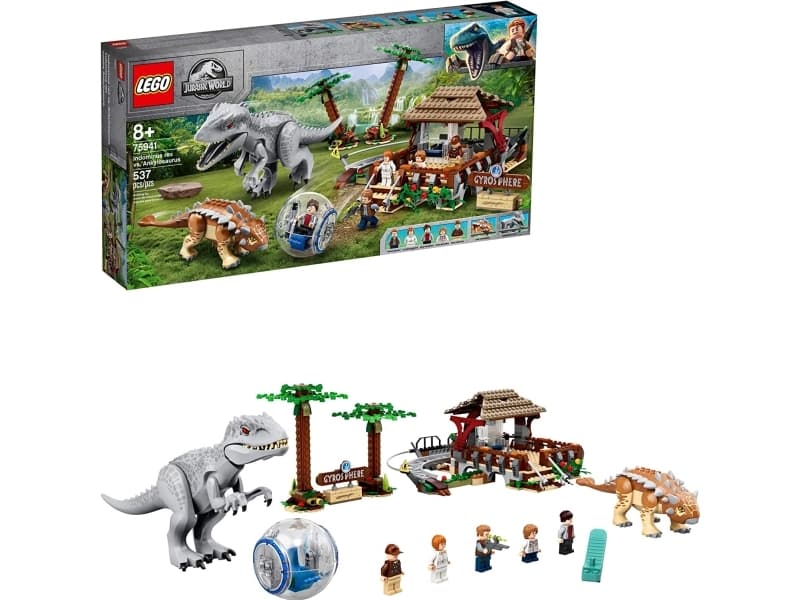 LEGO 75941 Gyrokule-eventyr: Indominus rex mot Ankylosaurus