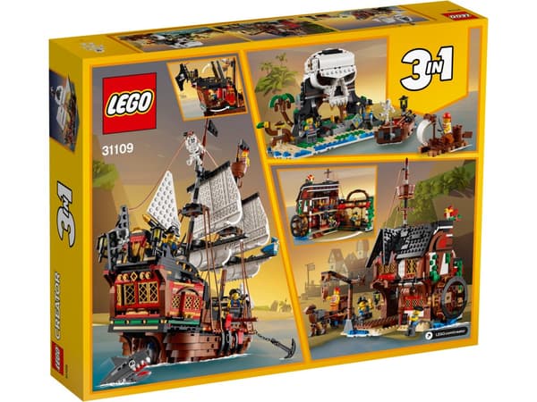 Sjørøverskute LEGO® Creator, (31109)