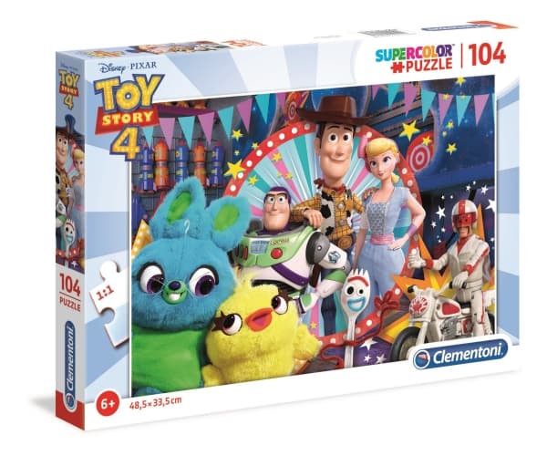 Clementoni Disney Toy Story 4, 104 stykker, Tegneserier, 6 år