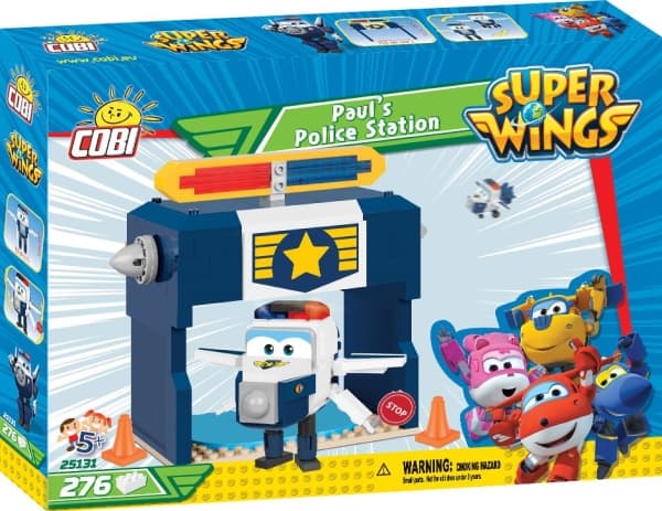 Cobi Super Wings Pauls Police Station 275 elementów (25131)