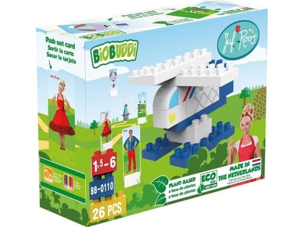 Qelements Økologiske blokker Helikopter (BB-0110)