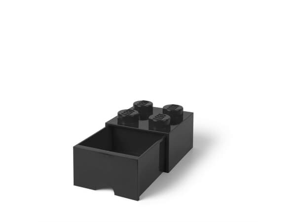 LEGO Room Kööpenhaminan tiililaatikko 4 laatikkoa musta (RC40051733)