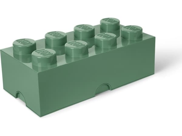 Room Copenhagen LEGO Storage Brick 8 sand green - RC40041747