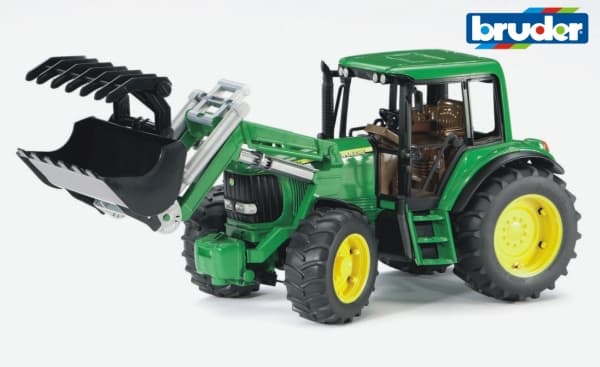 BRUDER John Deere 6920, Modelltraktor, Akrylnitrilbutadienstyren (ABS), Svart, Grön