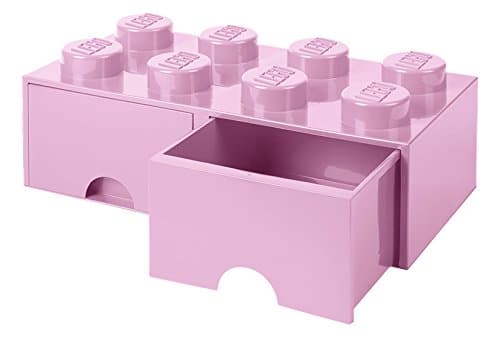 LEGO Room Copenhagen Klossskuff 8 beholder rosa (RC40061738)