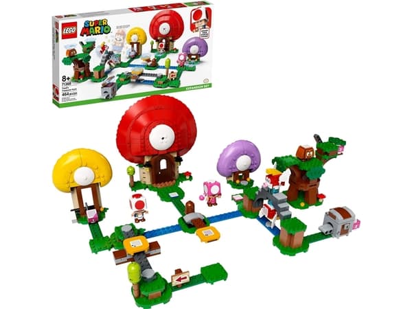 LEGO Super Mario 71368 Ekstrabanen Toads skattejakt