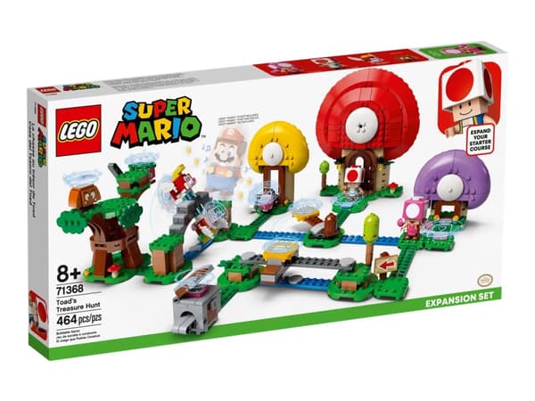 LEGO Super Mario 71368 Ekstrabanen Toads skattejakt