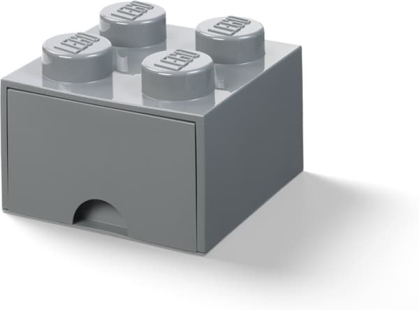 Room Copenhagen LEGO Storage Brick Drawer 4, storage box (dark grey)