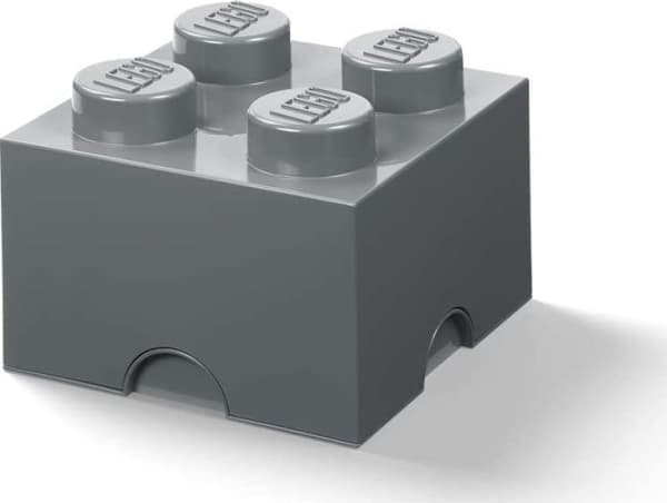 Room Copenhagen LEGO Storage Brick Drawer 4, storage box (dark grey)