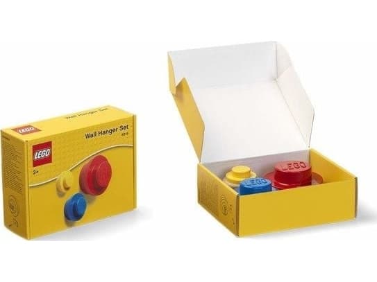 Lego Vegghengere 3 stk rød, blå, gul