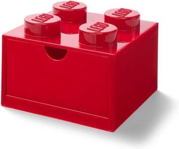 Lego Brick 4 pöytälaatikko punainen