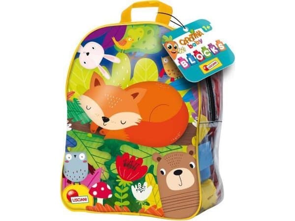 Lisciani Carotina Baby blocks in the backpack 79902 LISCIANI