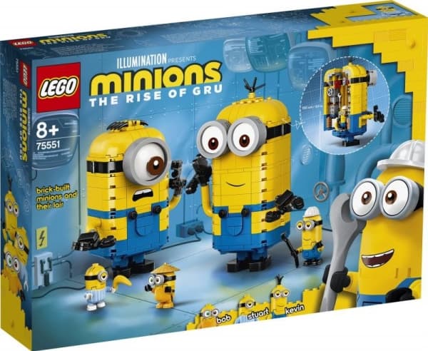 LEGO brick minions and their nest (75551)