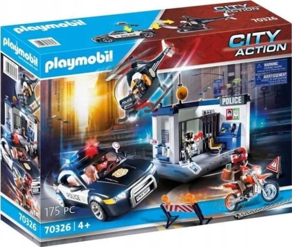 Playmobil Police kit with helicopter 70326 4+ Playmobil