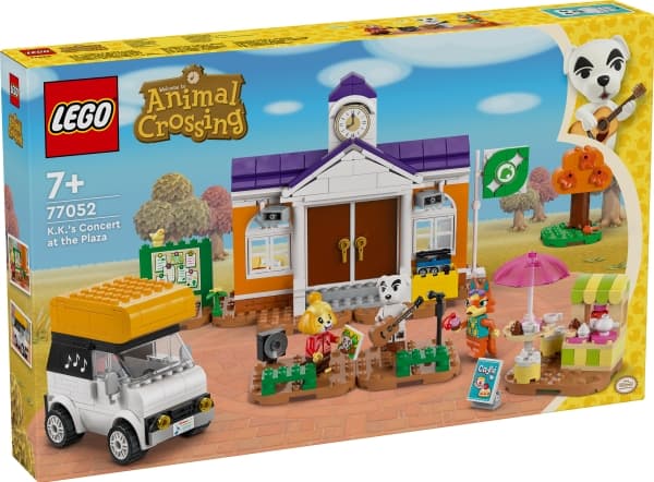LEGO Animal Crossing 77052 K.K.'s koncert på bytorvet