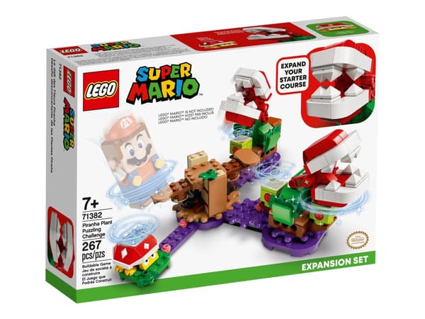 LEGO Super Mario 71382 Piranha Plants förbryllande utmaning – Expansionsset