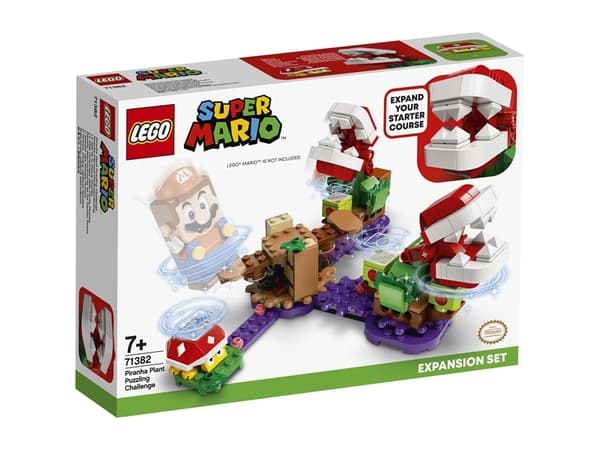 LEGO Super Mario 71382 Piranha Plants förbryllande utmaning – Expansionsset